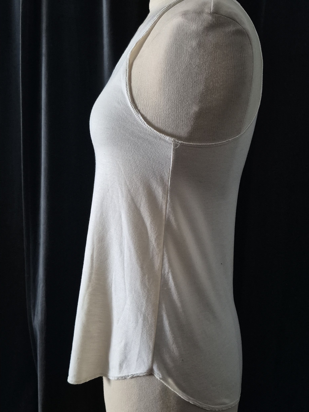 Desigual White Tank Top with Black Dreamcatcher Graphic - Picture 3 of 8